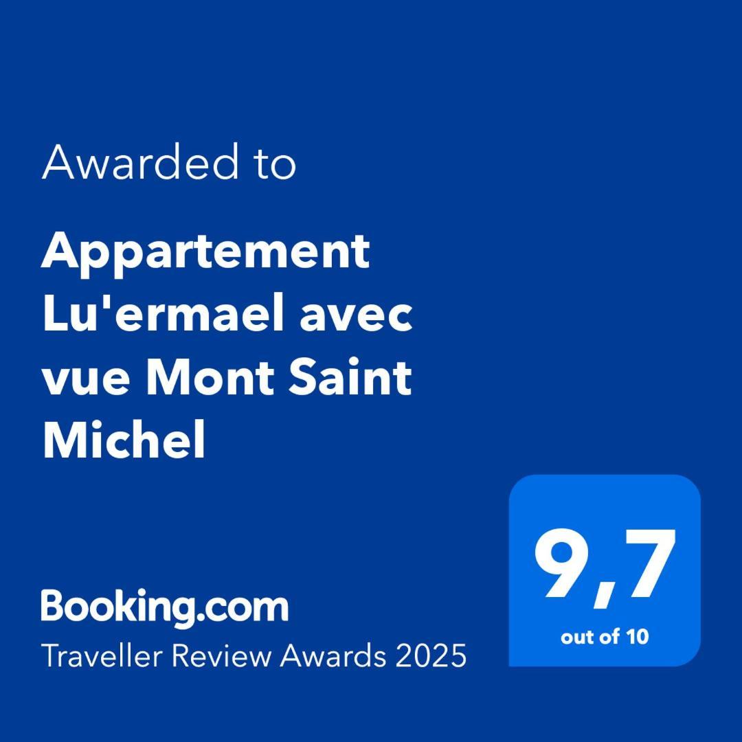 Appartement Lu'Ermael Avec Vue Mont Saint Michel Courtils Exterior photo